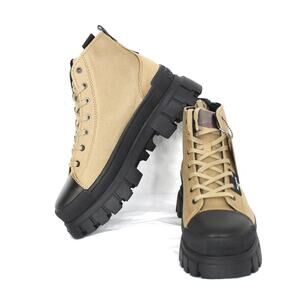 Palladium Boots Revolt Hi Tx Boot Sneaker in Olive Size 9 NIB Platform Stompers